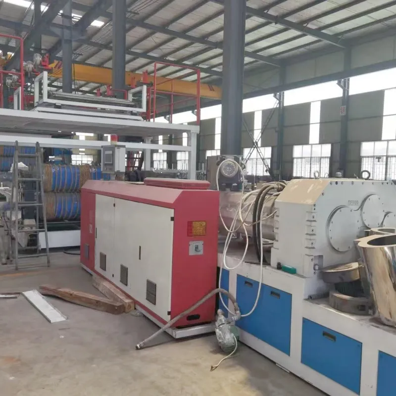 Линия экструзии вспененных ПВХ-плит.4