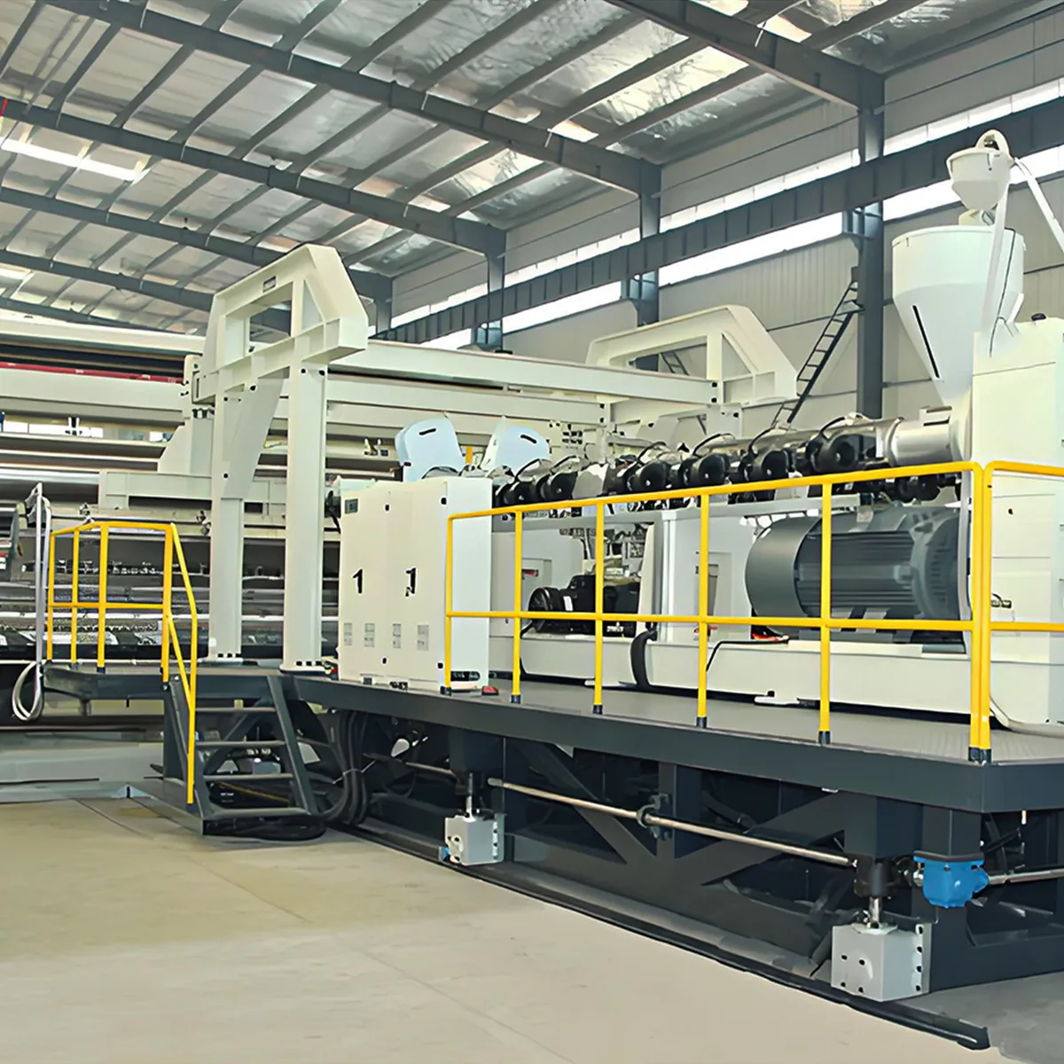 Линия экструзии геомембран из ПНД.6