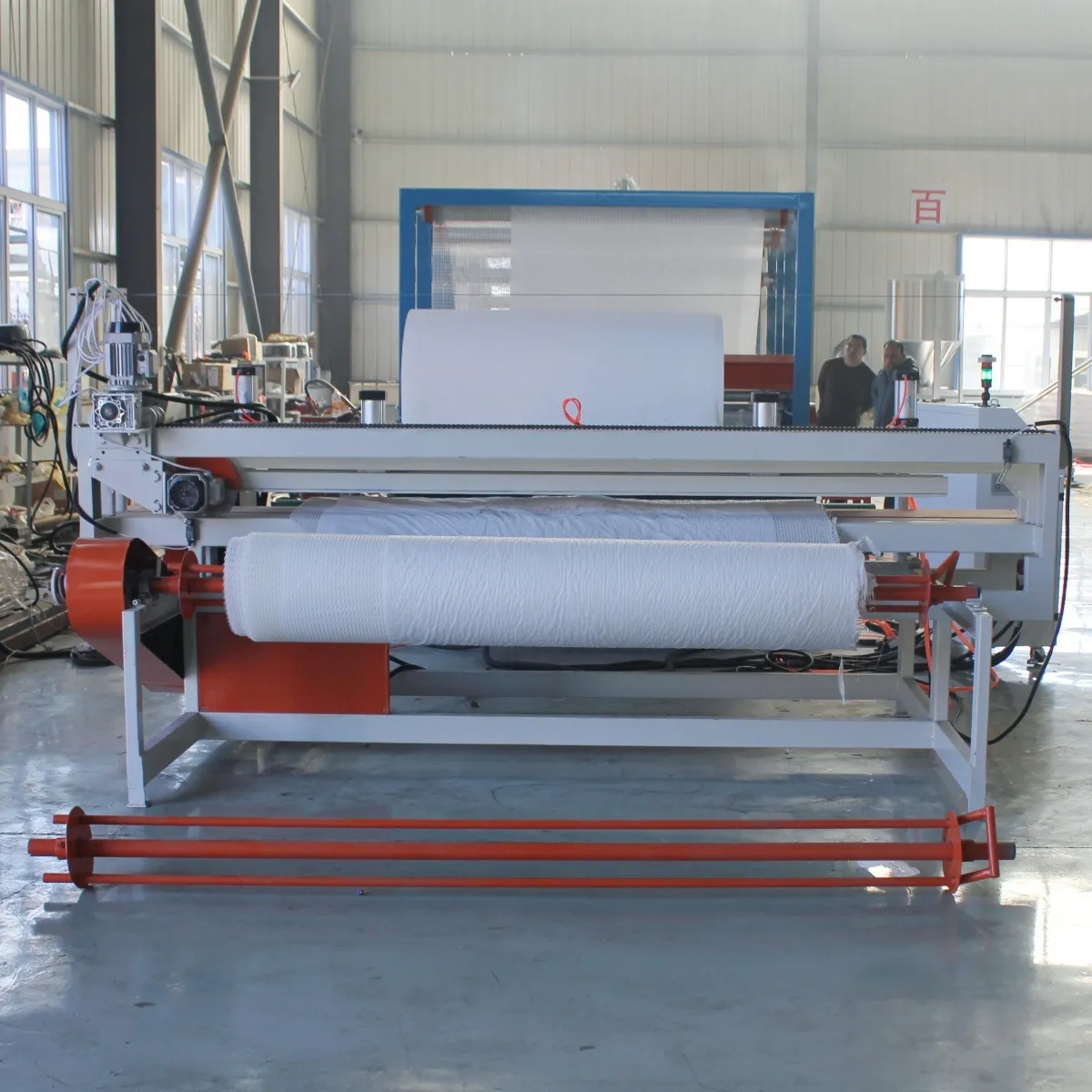 Линия экструзии геосетей.5