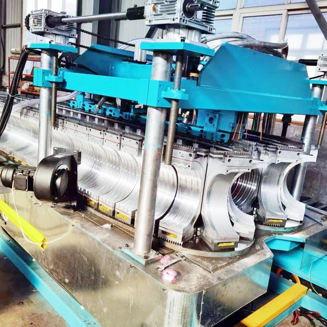 Линия экструзии двустенных гофрированных труб из PP, PE.2