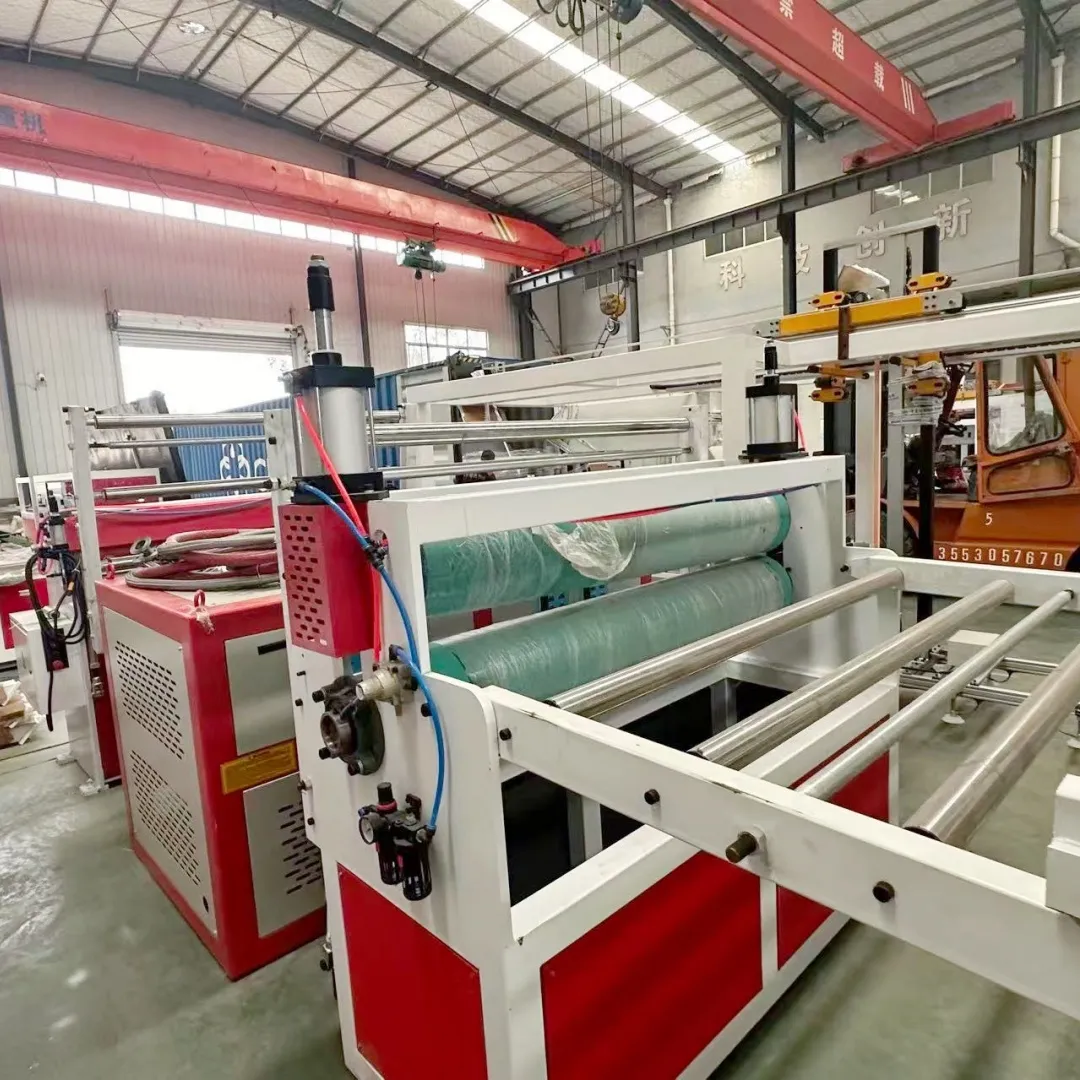 Линия экструзии мраморных ПВХ-плит.5