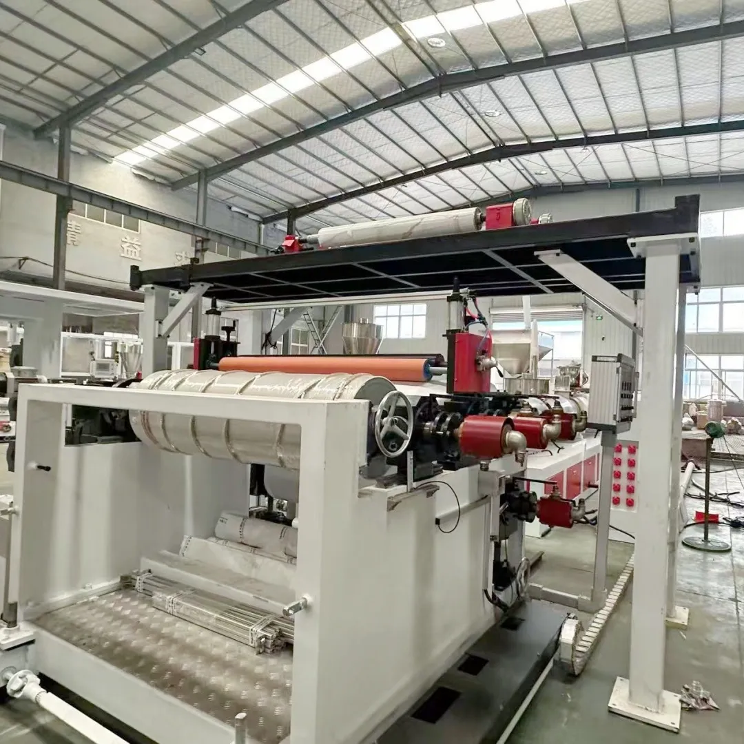 Линия экструзии мраморных ПВХ-плит.6