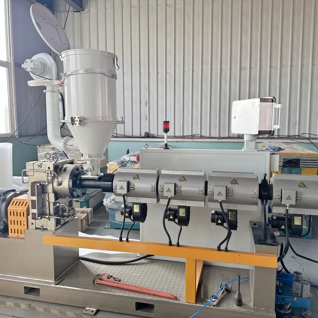 Линия экструзии однослойных гофрированных труб из PP, PE.3