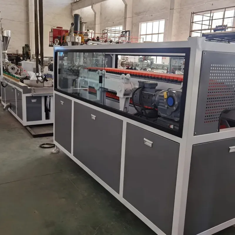 Линия экструзии профилей из ПЭ, ПВХ и ДПК.2