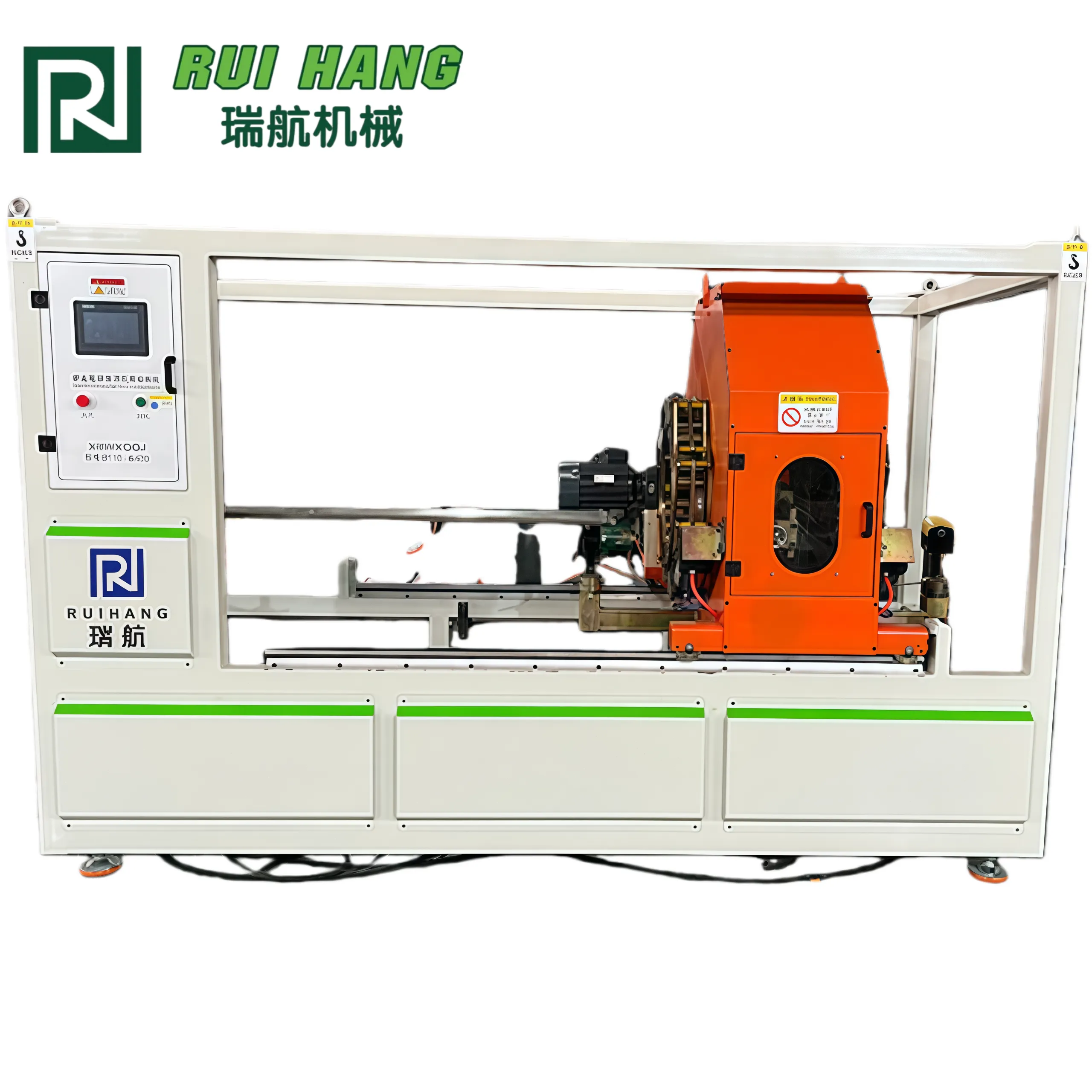 Линия экструзии труб большого диаметра из HDPE со сплошной стенкой.6