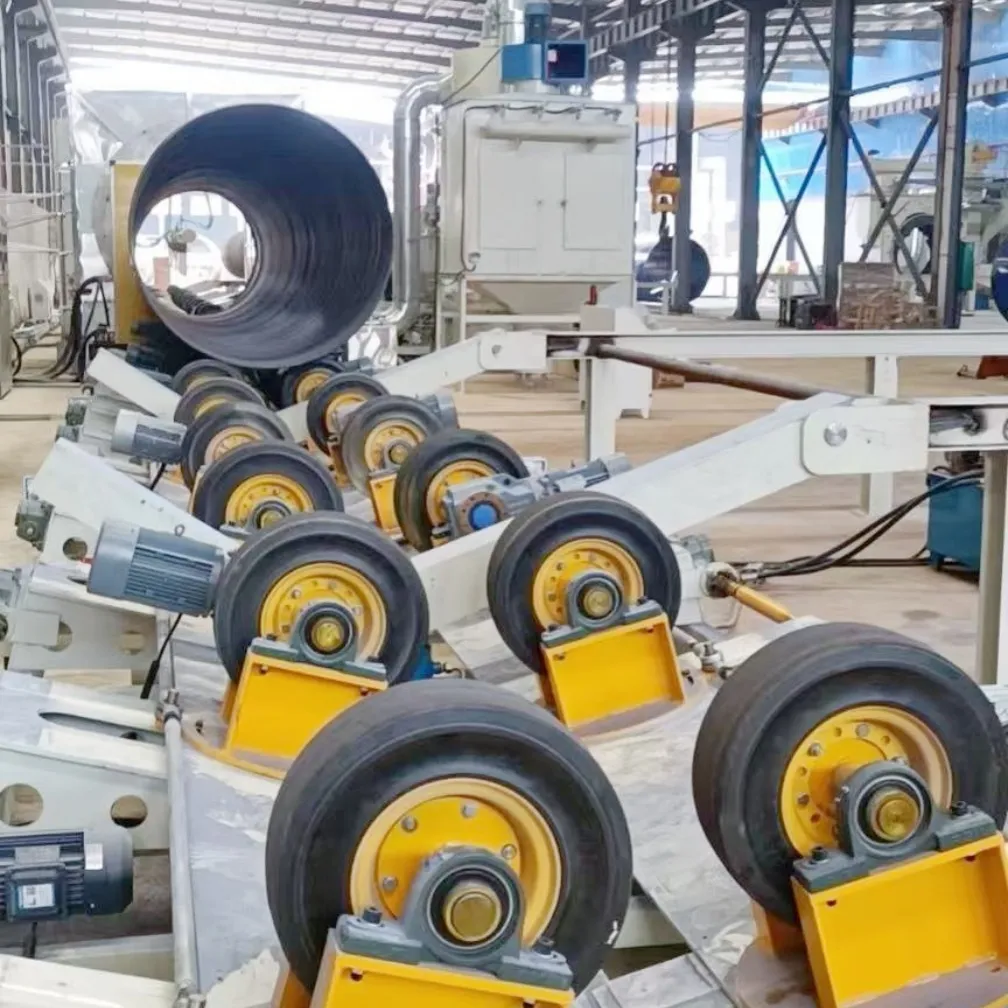 Линия экструзии труб с 3ПЭ-покрытием для антикоррозионной защиты.15